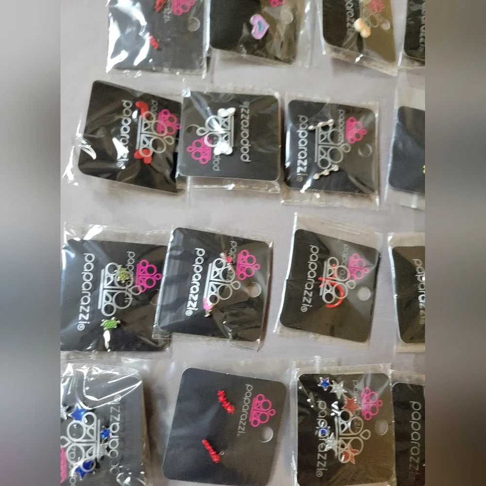 30 Pairs of Paparazzi Kids Post Back Earrings